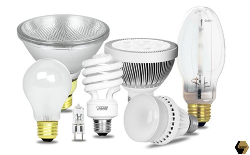 انواع لامپ ها به چند دسته تقسیم می شوند؟